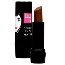 Elle 18 Color Pops Matte Lipstick Belgian Brown (B43)
