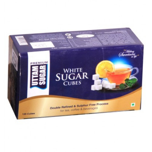 Uttam Sugar - Cubes White (135 Cubes)
