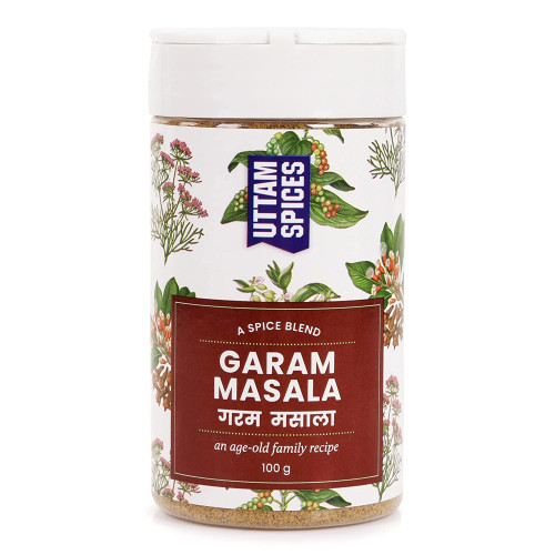 Uttam Spices Garam Masala | 100% Pure Spices | Stronger than Ordinary Masala - 100g