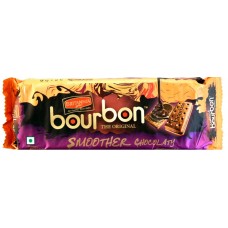 Britannia Biscuits - Bourbon Smoother Chocolaty , 150 Gm Pack