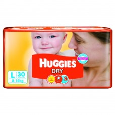 Huggies Diapers -Dry Large (8-14 Kgs)