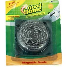 Good Home Stainless Steel Scrubber - Magnetic Grade , 1 PC