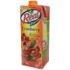 Real Fruit Power Juice - Cranberry , 1 LT
