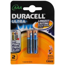Duracell Ultra Battery - AAA , 2 Pc Pack 
