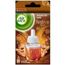 Air Wick Electric Aroma Oil Diffuser Refill - Mystic Sandal & Jasmine , 18 ML