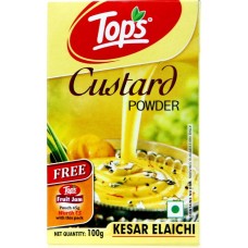 Tops Custard Powder - Kesar Elaichi