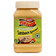 Funfoods Sandwich Spread - Cucumber & Carrot , 300 GM