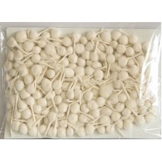 Pooja Bati - Cotton (White) , 1 Packet