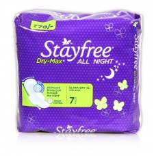 Stayfree Dry Max All Night - Ultra Dry XL